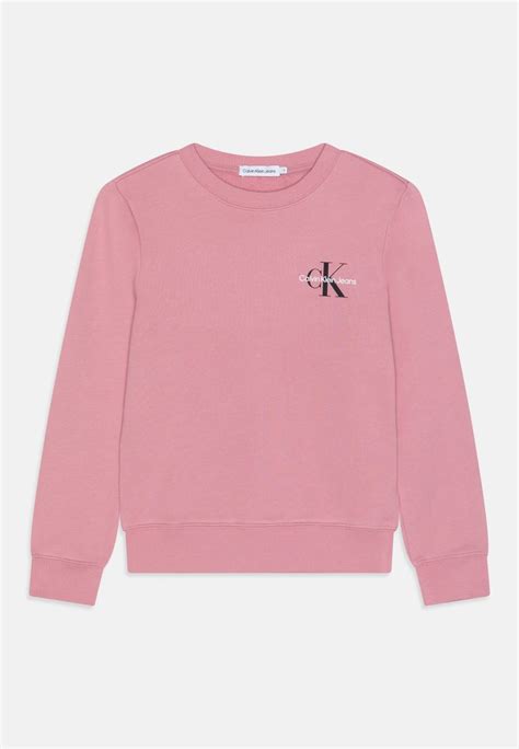 Calvin Klein Jeans Monogram Unisex Sweatshirt Foxglove Rosa