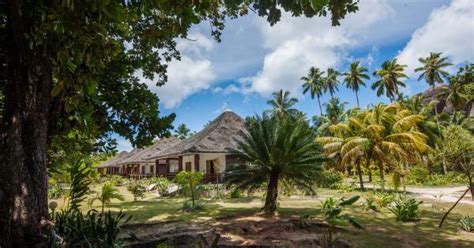 La Digue Island Lodge L Union Beach Villas Apartment Outdoor Area