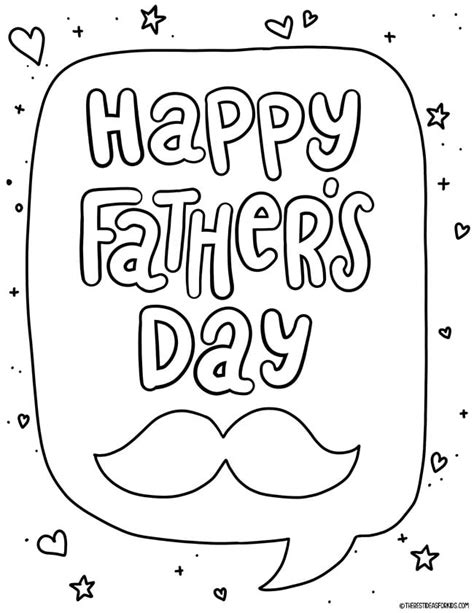 printable father s day coloring pages updated 2022 - father s day ...