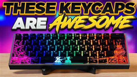 These Keycaps Are AWESOME CableMod Shine Through Keycaps Review YouTube