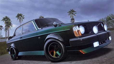 Need For Speed Heat VOLVO 242 DL BEACH OFFROAD YouTube