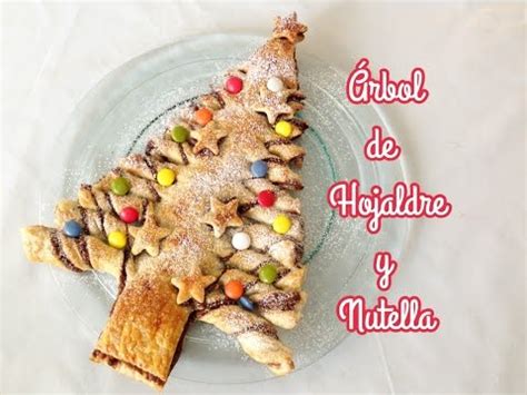 Árbol de Navidad de Hojaldre y Nutella YouTube