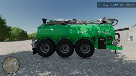 Samson PG II 25 V1 0 FS22 Mod Farming Simulator 22 Mod