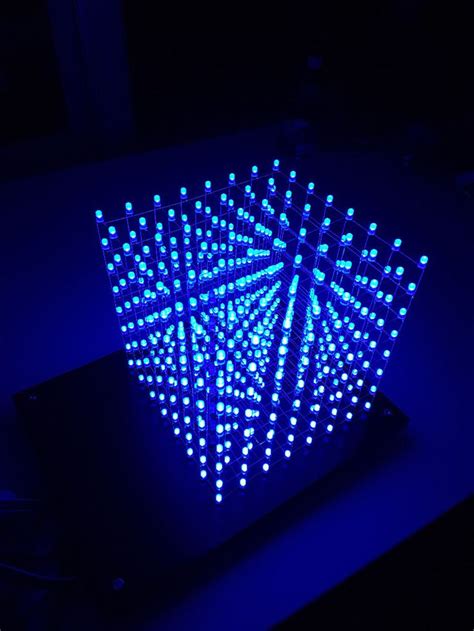 LED Cube 8x8x8 Circuit Diagram