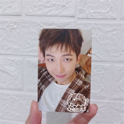 Jual Photocard PC Namjoon RM BE Essential Shopee Indonesia