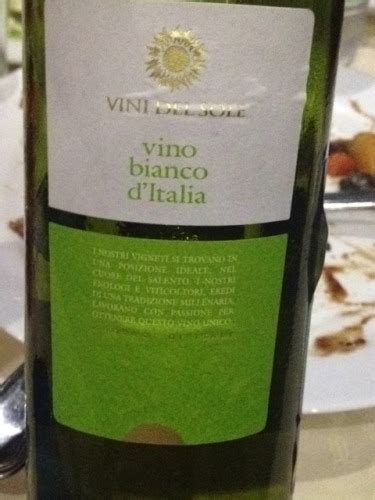 Vini Del Sole Bianco Ditalia Vivino Brasil