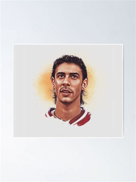 Portugal Legends Rui Costa Poster For Sale By Vectorfootball Redbubble