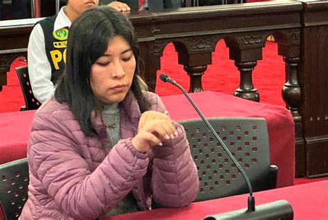 Betssy ChÁvez PodrÍa Ser Colaboradora Eficaz En Caso Intento De Golpe Rcr Peru