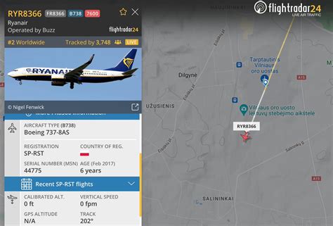 Flightradar On Twitter Update The Aircraft Has Now Landed At