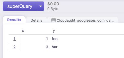 Sql How To Query Struct Type In Bigquery Without Field Name Step