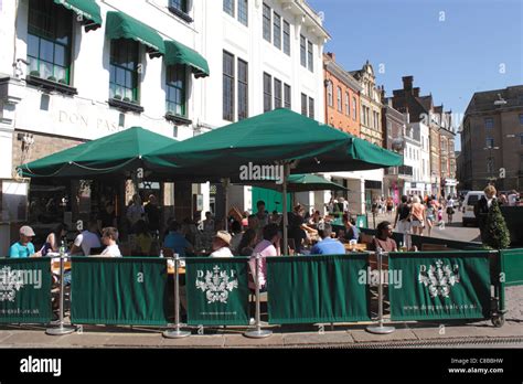Don Pasquale Italian Restaurant Cambridge Stock Photo Alamy