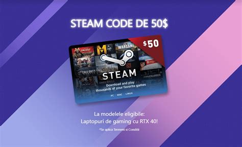 Obține două vouchere pentru STEAM de câte 50 de dolari fiecare ...