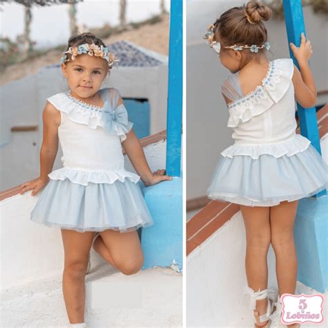 VESTIDO NIÑA CEREMONIA DAFNE Y APOLO Basmarti 5 Lobiños moda infantil