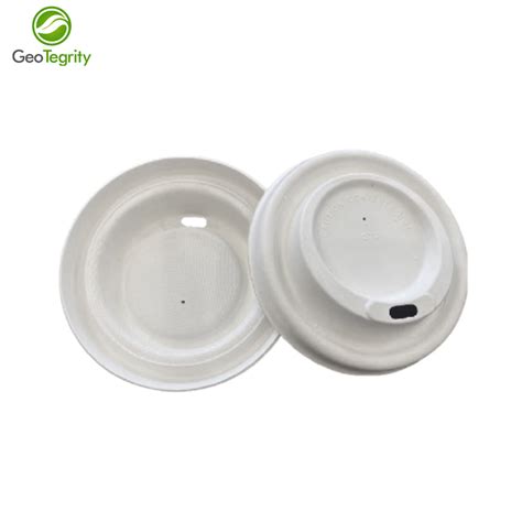 Geotegrity Mm Biodegradate Compostable Sugarcane Bagasse Pulp Lid