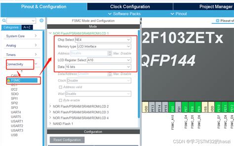 Stm Cubemx Tft Lcd Fsmc Tftlcd Csdn