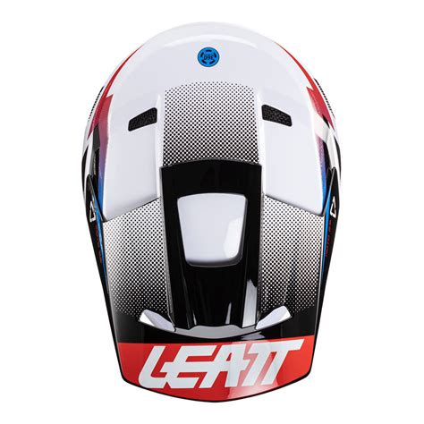 Leatt Helmet Kit Moto V Black White Tracktion Motorcycles