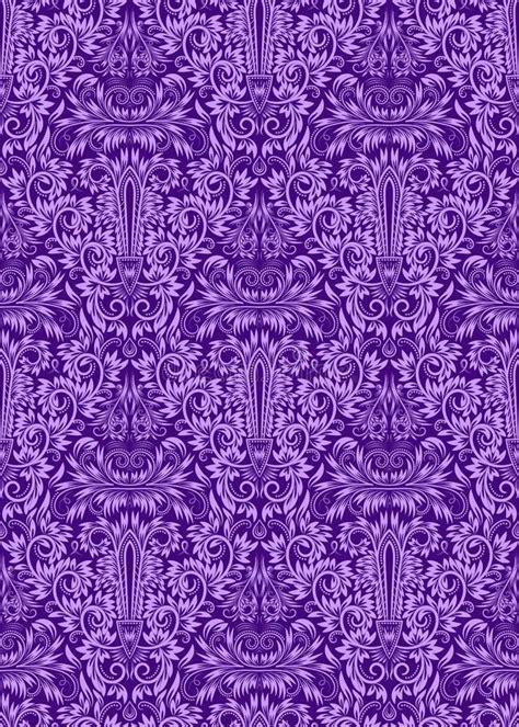 Floral Pattern Purple Seamless Stock Illustrations 62 275 Floral