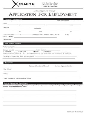 Fillable Online APPLICATION FOR EMPLOYMENT LAPEERCOUNTY Fax Email Print