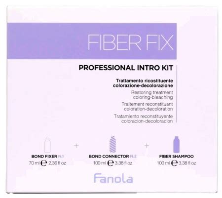 Fanola Fiber Fix Professional Intro Kit Set zum Schutz und zur Stärkung