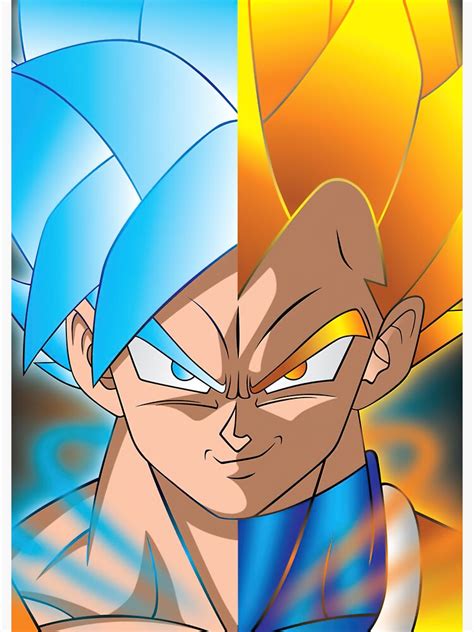 Dragon Ball Goku Vegeta Sticker For Sale By KalebVidal39 Redbubble