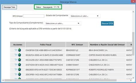 Cfdi Descarga Masiva De Xml Del Sat Contadormx