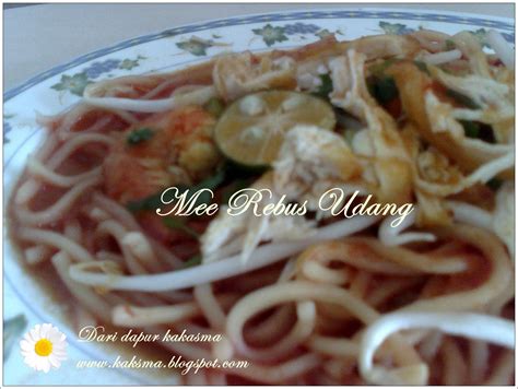 selera kakasma mee rebus udang