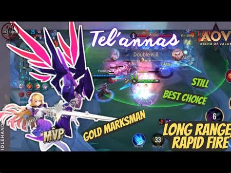 Aov Tel Annas Pro Gameplay Long Range Rapid Fire Idlehands