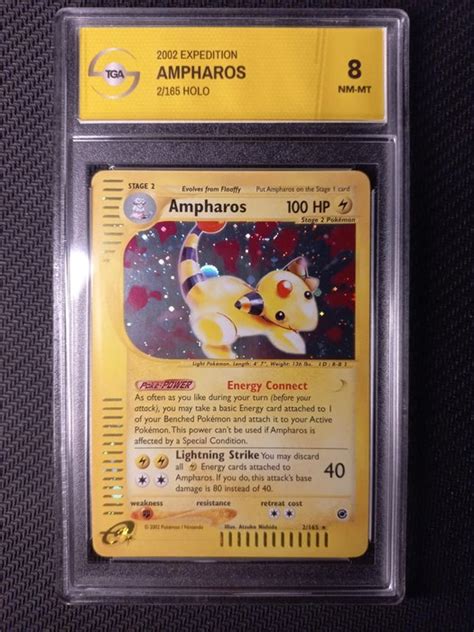 The Pok Mon Company Graded Card Expedition Ampharos Holo Catawiki