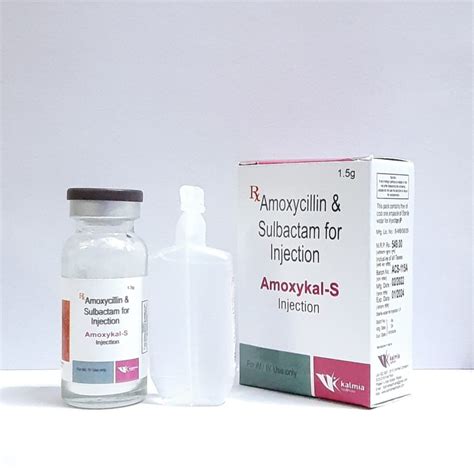 Amoxicillin And Sulbactam Injection At Rs Vial Sulbactam Sodium