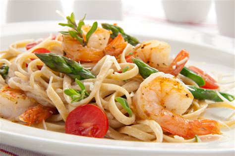 Recette Linguine Aux Crevettes Et Sauce Pic E Marie Claire