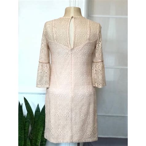 Jessica Simpson Dresses Jessica Simpson Lace Dress Light Pink Nude Poshmark
