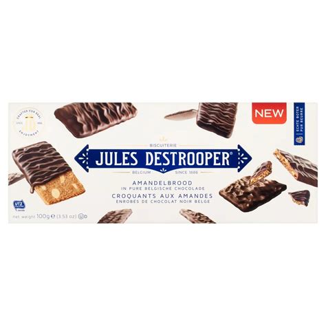 Amandelbrood In Pure Belgische Chocolade 100 G Carrefour België