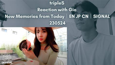 Triples Reaction With Gio New Memories From Todayen Jp Cnsignal