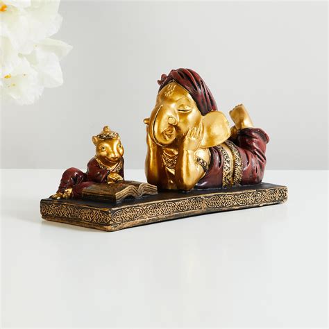 Buy Alpana Polyresin Ganesha Figurine From Home Centre At Just Inr