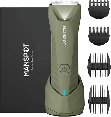 Manspot Manscape Trimmer For Men Ballpubicgroin Electric