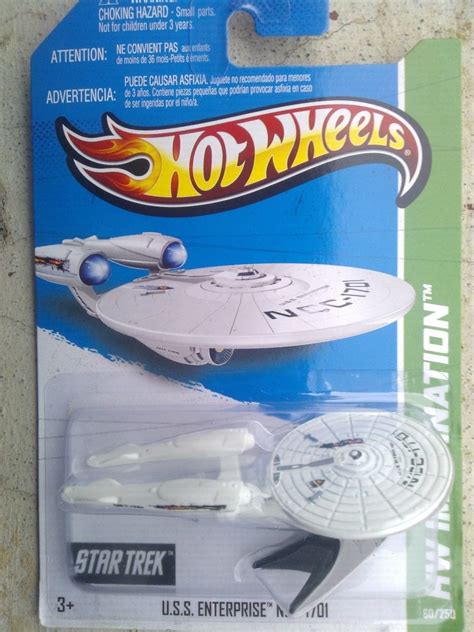 Hot Wheels Nave Star Trek Enterprise Ncc Claritoys En Mercado Libre