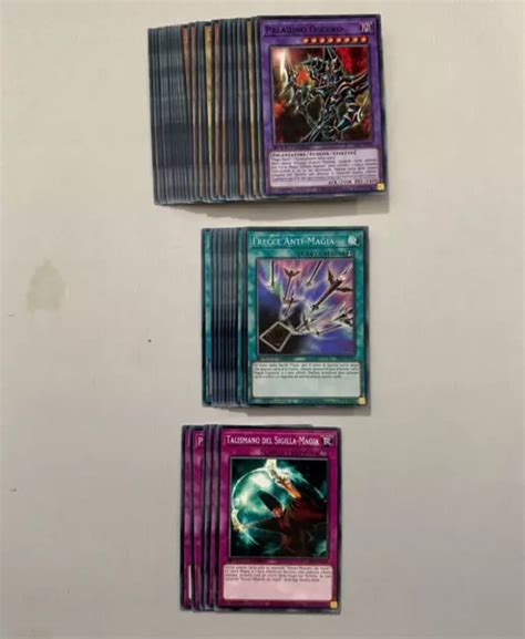 Yu Gi Oh Deck Mago Nero Paladino Oscuro Mago Ordine Del Chaos Mazzo