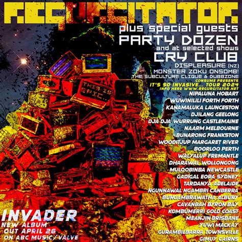 We Are Invader Regurgitator Releases Latest Album Invader And