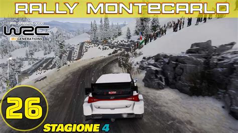 Wrc Generations Carriera Ia Stagione Rally Montecarlo Team