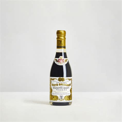 Giuseppe Giusti Balsamic Vinegar Of Modena Igp 2 Gold Medals 250ml