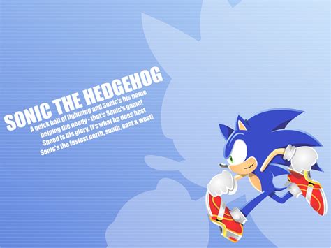 Sonic Sonic the Hedgehog Blue HD wallpaper | games | Wallpaper Better