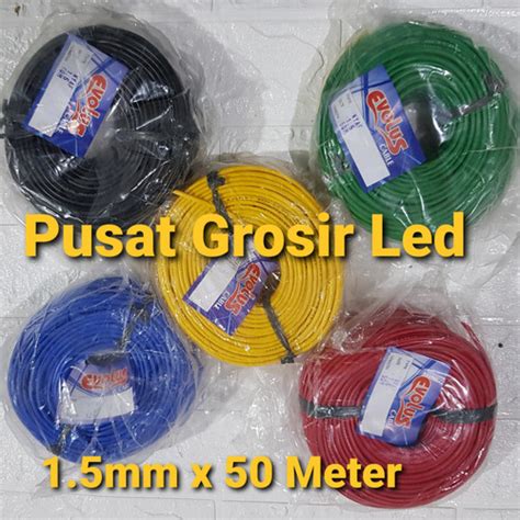 Jual Kabel Nyaf Mm Panjang Meter Kabel Tunggal Serabut Kuning