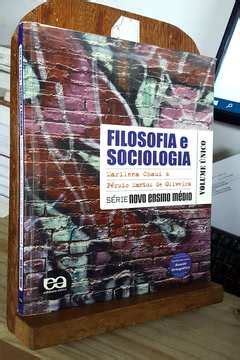 Livro Filosofia Serie Novo Ensino Medio Volume Unico Marilena Chaui