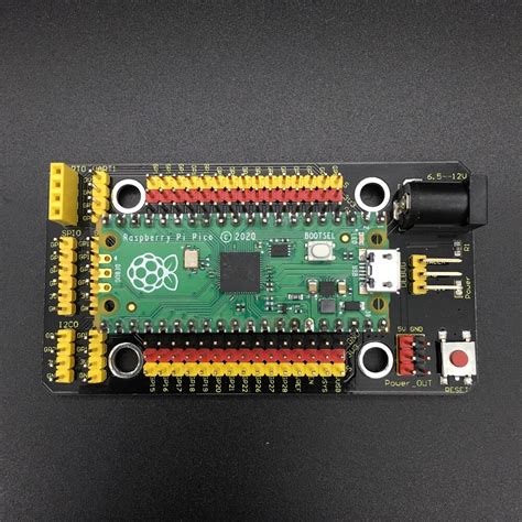 Raspberry Pi Pico 擴展板 樹莓派 Io擴展板 米羅科技文創學院