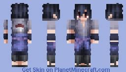 Sasuke Uchiha Minecraft Skin