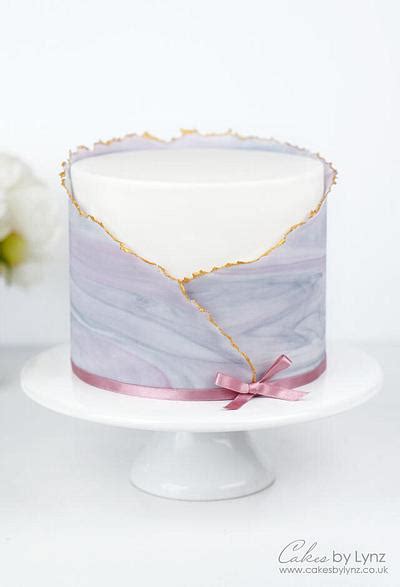 Ripped Marbled Fondant Wrap Cake Tutorial Cakesdecor