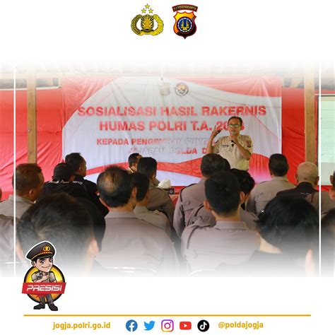 Polda D I Yogyakarta On Twitter Serta Mendorong Fungsi Kehumasan