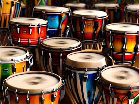 Premium AI Image | samba drums