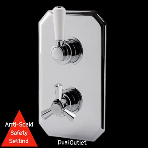 Ariana Adonis Dual Outlet Concealed Thermostatic Shower Valve