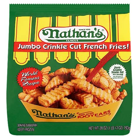 Nathans Famous Jumbo Crinkle Cut French Fries